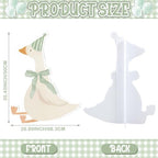 Croblissful One Silly Goose Party Decorations, Sage Green, Goose - Image 6