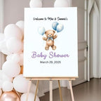 Baby Shower, Sprinkle, Gender Reveal, Baby Giraffe on Moon Guest Sign-in Board, Custom Signature Book Alternative, Personalized Keepsake Party Decor. Premium Acrylic Sign, Made in CT, USA. - Image 6