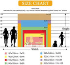 Cartoon Pink Halloween Children's Birthday Background 10x8 FT - Image 4