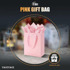 YACEYACE Pink Gift Bags 20Pack, Pink Gift Bags with Tissue Paper - Image 3