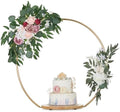 NUPTIO Wedding Gold Cake Stand: 11.7 Inch Arch Cupcake Display Stands by Nuptio