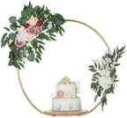 NUPTIO Wedding Gold Cake Stand: 11.7 Inch Arch Cupcake Display Stands by Nuptio