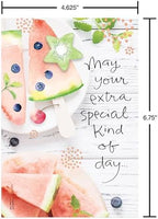American Greetings 65-Count All-Occasion Greeting Card Pack, Assorted Watercolor & Playful Illustration Designs designed by Kathy Davis Studios - Image 2