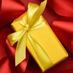 Vanhench 36" x 2400" (200') Yellow Wrapping Paper Roll - Image 4