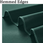 50ftx10ft Wrinkle Free Hunter Green Backdrop Curtains for Parties, Polyester Green Photo Backdrop Drapes 10 Panels 5x10ft for Wedding Birthday Baby Shower Photography Background - Image 5