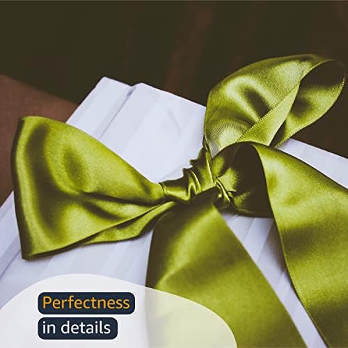 Morex Ribbon Double Face Satin Ribbon 1/8" X 500 YD White Ribbon for Gift Wrapping, Birthday Gift Cards, Satin Dress for Women, Silk Ribbons for Crafts, Wedding Gifts for Couple - Image 6
