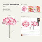 Auihiay 64Pcs Hydrangea Artificial Flowers Bulk, Faux Hydrangeas Heads - Image 3