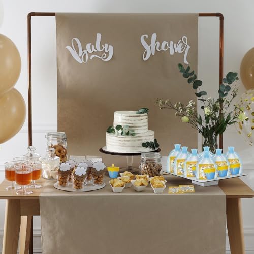 Conelist 48 Sets Bee Themed Candle Set for Baby Shower Party Favors Cute Honey Jar Candle with Thank You Tags Organza Bags Baby Shower Gifts for Guest Gender Reveal Party Decoration Gifts (Blue) - Image 7