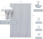10ft x 7ft Silver Grey Backdrop Curtain for Parties Wedding Wrinkle Free Backdrop Drapes Panels for Baby Shower Birthday Photo Photography Polyester Fabric Background Decoration - Image 5