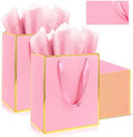 Addblu 50 Pack Bulk Luxury Gift Bags with Handles & 50 Tissue Papers by Unknown