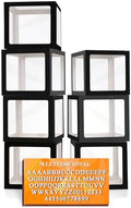 Ledido Transparent Balloon Boxes with 78 Letters Numbers for Custom Name by Ledido