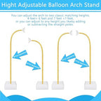 Balloon Arch Kit for Wedding Decoration 8.2FT & 6FT - Image 2