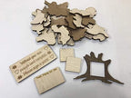 25pc DIY Blank Wooden Tree Puzzle Guest Book Alternative | Add Your Own Personalization - Image 3