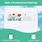 Ohuhu A7 Printable White 5x7 Self-Seal Envelopes 1000-Pack - Image 3