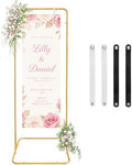 Wedding Welcome Sign Easel Metal Poster Holder Vendor Display Stand by IKULE