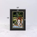 Golden State Art, Paper Picture Frames, 4X6, Black Gold Lining, 50 Pack - Image 2