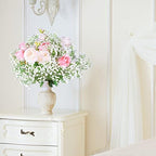 Babys Breath Artificial Flowers Bulk 90 Pcs White Gypsophila Faux Flowers - Image 6