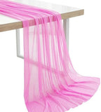 Pack of 40 Yard Chiffon Drapery Fabric, 60" Wide, Multiuse - Bubblegum Pink by MDS