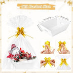 EVELOMO 5 Pack Empty Gift Baskets to Fill - 12" x 10" Large Baskets for Gifts Empty, Sturdy DIY Gifts Baskets Sets with 200g Crinkle Cut Papers for Birthdays Weddings Parties & Holidays (White) - Image 4
