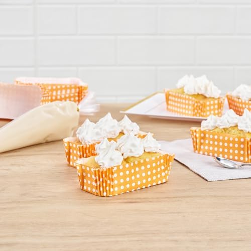 Restaurantware Paper 5 oz Orange Hot Large Baking Cup, 200 Ct - Image 4