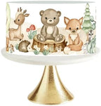 WOODLAND BABY SHOWER CAKE TOPPER CAKE WRAP Woodland Birthday party by Handmade