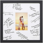 Craig Frames 14x14 Black Picture Frame Matted to 5x7, Home Wall Decor by CraigFrames