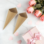 120pcs Wedding Paper Cones Confetti Petal Decorations Xmas - Image 7