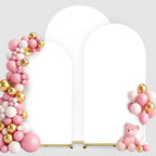 Arch Covers Set of 3(7.2FT+6.6FT+6FT), Arch Backdrop Stand Cover by Unknown