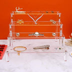 YestBuy Display Shelf Cake Stand – 4 Tier Shelf Cake Pop Stand – Multifunctional and Durable Acrylic Stand – Mounting Hardware Included – Ideal for Desserts, Cosmetics, Glassware, Figurines - Image 7