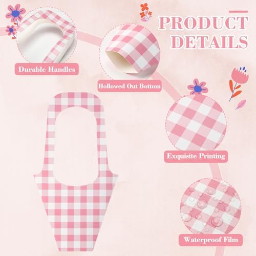 FunooFuno 48 Set Flower Bouquet Holder Flower Bags for Bouquets with Handle - Image 3