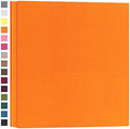 potricher Photo Album 4x6 Photos, 1000 Pockets, Linen Cover, Orange by potricher