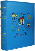 Vintage Pocket Photo Albums Hold 4 x 6 Photos 200pcs (Friendsblue) by Unknown