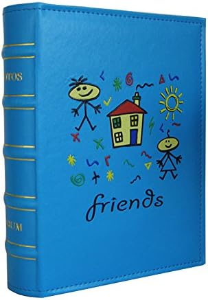 Vintage Pocket Photo Albums Hold 4 x 6 Photos 200pcs (Friendsblue) by Unknown