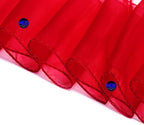 MDS Pack of 100 Organza Chair Sashes for Wedding & Event Décor – Maroon - Image 3