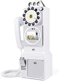 Video Audio Guest Book Wedding Phone, 1080P HD Video Guestbook Phone, Retro-Style Video Guest Book with Long Battery Life for Wedding, Birthday Party, Graduations, Baby Shower (Classic White) by WORVABEAudioGuestBook