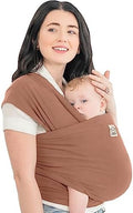 KeaBabies Baby Wrap Carrier, All in 1 Original Baby Carrier (Terracotta) by KeaBabies
