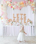 White Iridescent Sequin Backdrop 7ft x 7ft Glitter Photo Booth Backdrop - Image 4