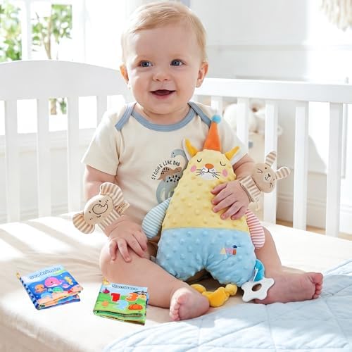 Baby Boy Gifts,Baby Shower Gifts for Boys,Large Baby Boy Gift Basket Set with Swaddle Rattle Toys,Essential Stuff,Gender Reveal Gifts for New Parents - Image 4
