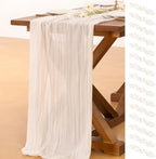 15 Pack Cheesecloth Table Runner Fall Boho Gauze Wedding Party Home Decor by Socomi