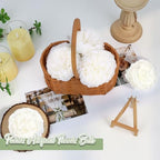 56 Pcs Peonies Artificial Flowers Bulk, 4.7’’ Fake Peonies - White - Image 3