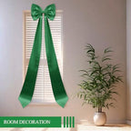 75x18 Inch Giant Green Bow Decoration Big Bows for Christmas Trees Wall - Image 5