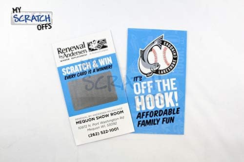 My Scratch Offs 1.5 x 1 in Silver Rectangle Scratch-Off Stickers, 1000 Pack - Image 3