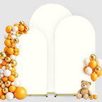 Arch Covers Set of 3(7.2FT+6.6FT+6FT), Arch Backdrop Stand Cover by Unknown
