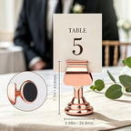 24 Pack Harp Clip Table Number Holders for Wedding - Image 2