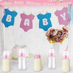 SiliFine 30 Pcs Baby Shower Favor Party Bottle Chug Game, Pink - Image 5
