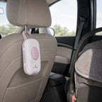 Keepigo| Baby Pink Diaper Bag Wipe Dispenser | 3-in-1 Portable Diaper Caddy Organizer, Baby Wipe Holder with Disposable Bags | Baby Essentials for Newborns, Toddlers, Travel & Baby Shower Gifts - Image 5