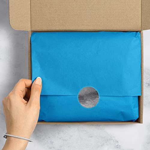 Jillson Roberts Bulk 20 x 30 Inches Recycled Tissue, Blue, 480 Unfolded Sheets (BFT05) - Image 3