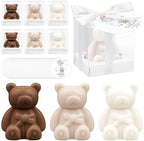 36 Sets Baby Shower Favors for Guest Gift - Small Handmade Bear Soap by KisSealed