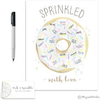 Donut Theme Baby Sprinkle Guest Sign in Poster, 11x14 Inch - Image 5