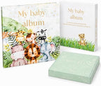 Baby memory book - Pregnancy journals & Baby’s first year album (English) by JadouFlo